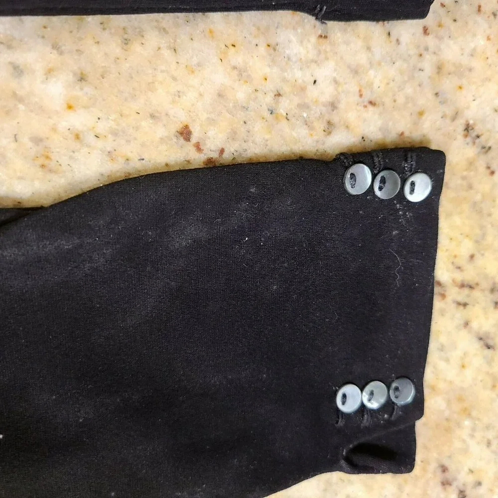 Vintage Crescendoe Leather Suede Gloves Womens Size 6.5 ~ 6